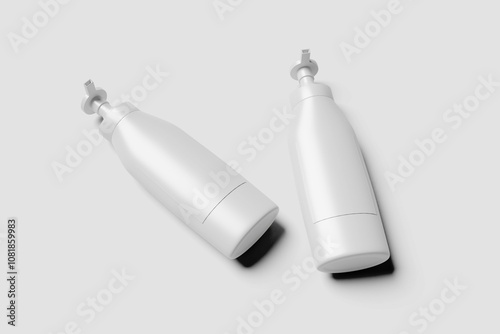 Shampoo Bottle Mockup