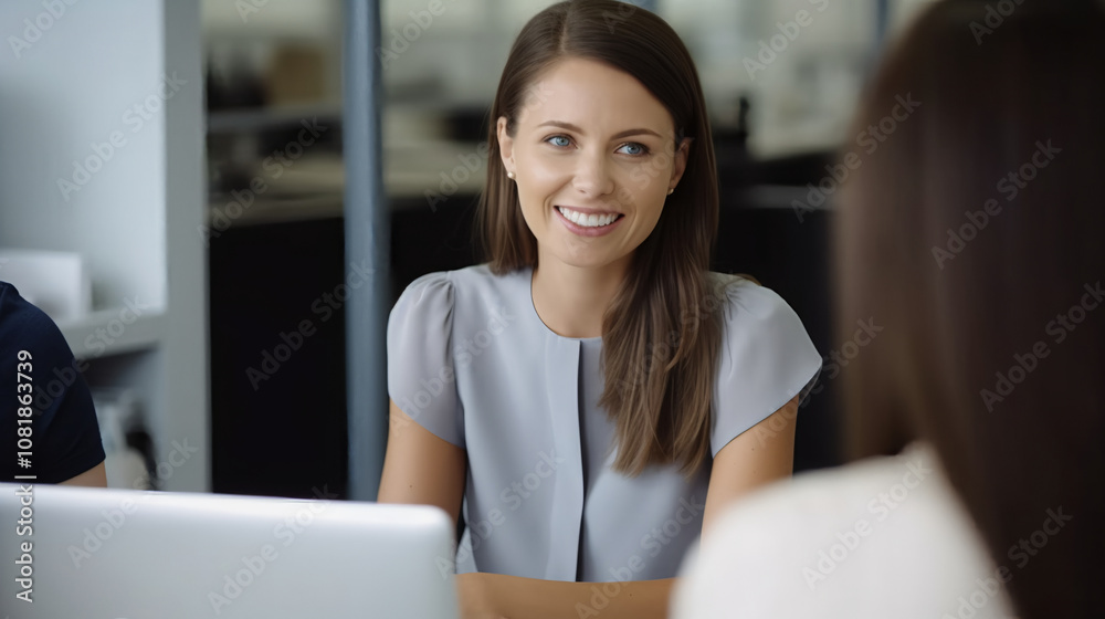 portrait of a businesswoman working in a office portrait of a businesswoman working in a office