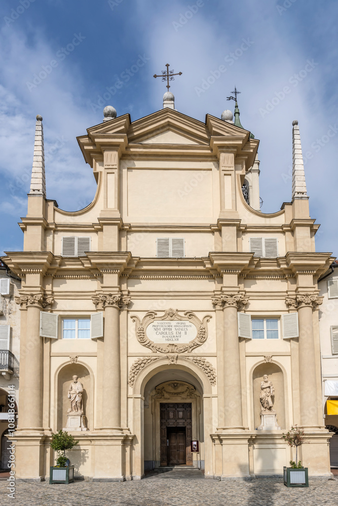 Fototapeta premium Nativita' di Maria Vergine church, Venaria Reale, Italy