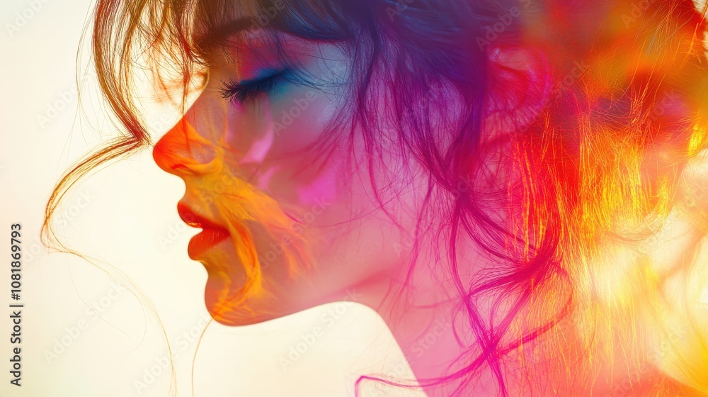 ethical conduct, close up, focus on, copy space, vivid colors, double exposure silhouette with scales of justice ethical conduct, close up, focus on, copy space, vivid colors, double exposure silhouette with scales of justice