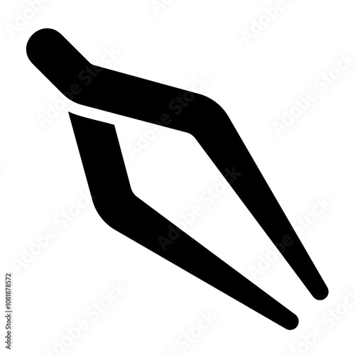 tweezers Solid icon