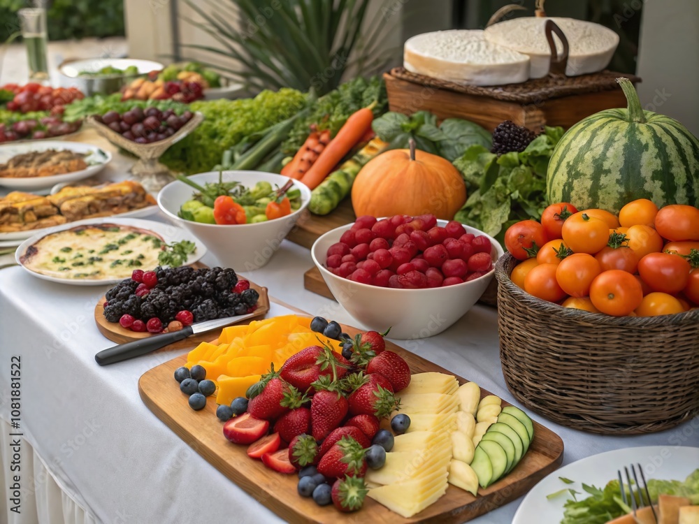 Exquisite Food Photography Featuring a Vibrant Array of Fresh Fruits and Delectable Dishes for Culinary Inspiration and Gourmet Presentation Ideas Exquisite Food Photography Featuring a Vibrant Array of Fresh Fruits and Delectable Dishes for Culinary Inspiration and Gourmet Presentation Ideas