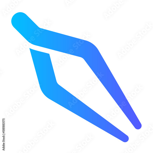 tweezers Gradient icon