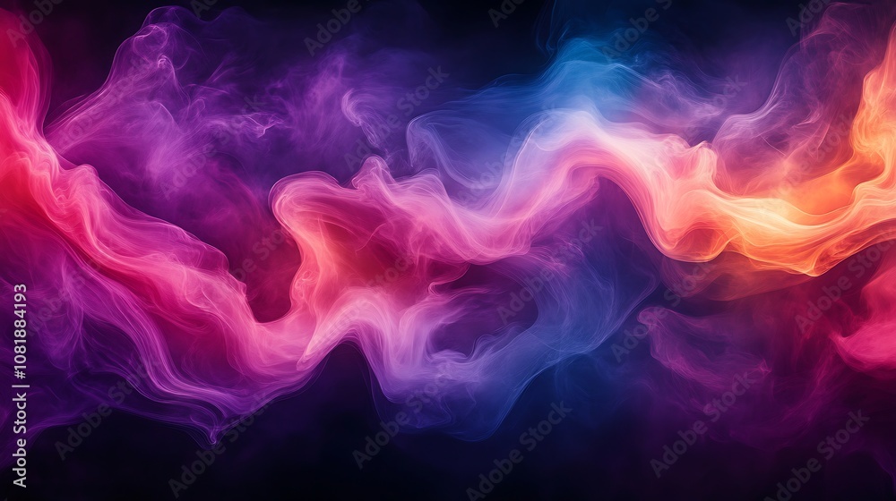 Vibrant rainbow-colored smoke swirling in abstract shapes, flowing smoothly against a deep black background, intricate patterns forming, ethereal and mesmerizing, vivid colors, photorealistic detail, Vibrant rainbow-colored smoke swirling in abstract shapes, flowing smoothly against a deep black background, intricate patterns forming, ethereal and mesmerizing, vivid colors, photorealistic detail,