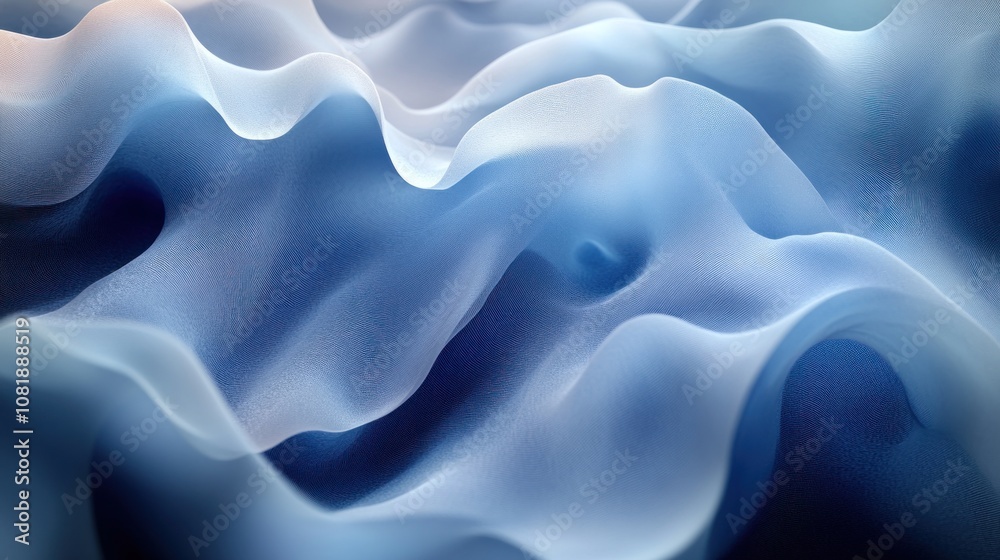 Obraz premium Abstract Blue Fabric Texture