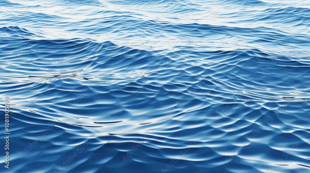 Close-up of smooth water ripples forming abstract wave patterns Close-up of smooth water ripples forming abstract wave patterns