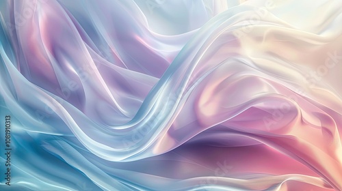 soft abstract silk wave background