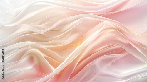 soft abstract silk wave background