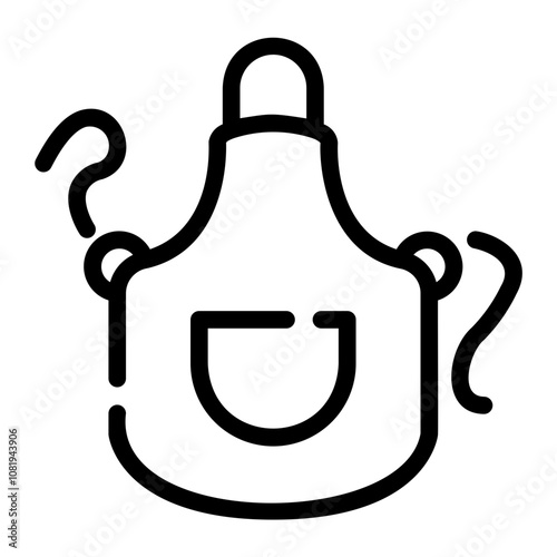 apron Line Icon