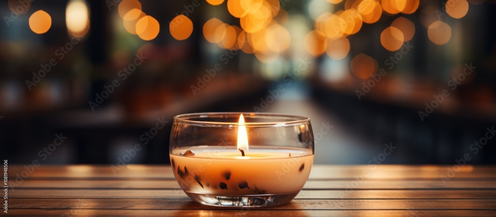 A Candle's Glow in the Evening A Candle's Glow in the Evening