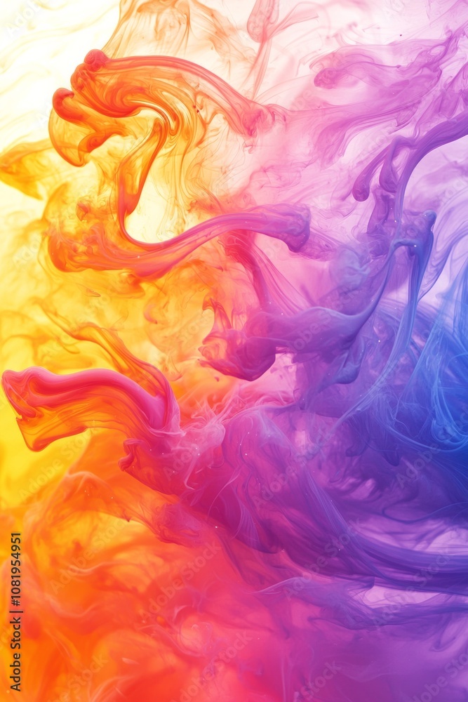 Fototapeta premium Vibrant, fluid gradient background with soft color transitions, perfect as a backdrop for text overlays or digital designs. 