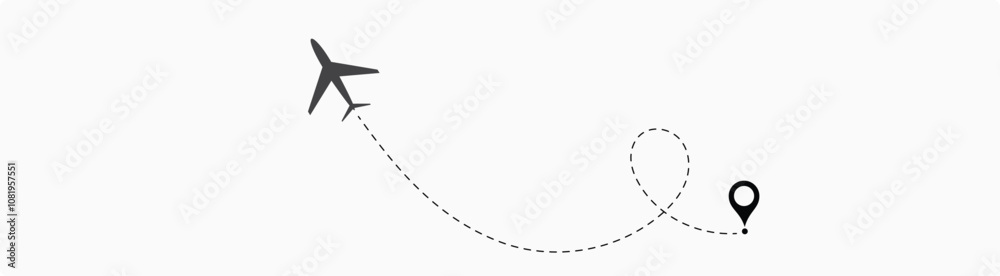 Travel path icon set. Location for travel, dotted road map with destinations. Vector illustration EPS 10 .14 Travel path icon set. Location for travel, dotted road map with destinations. Vector illustration EPS 10 .14