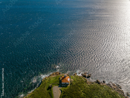 Foto Faro de Cabo Cee en Corcubion Coruña Galicia