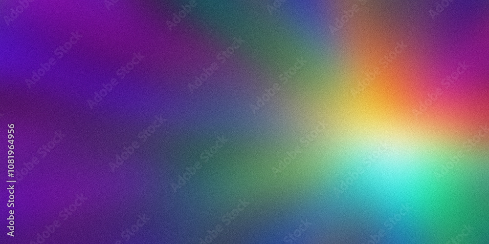 Colorful abstract background shining with bright center and noise texture effect Colorful abstract background shining with bright center and noise texture effect