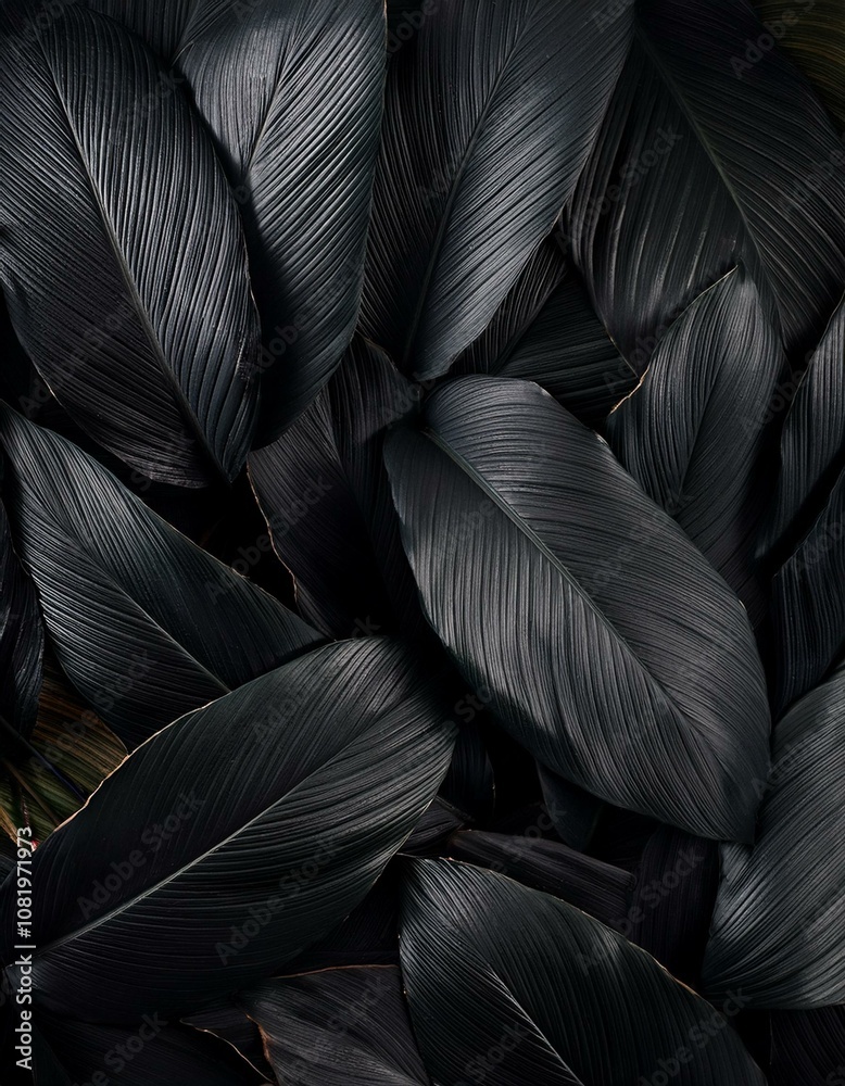 textures of abstract black leaves for tropical leaf background textures of abstract black leaves for tropical leaf background