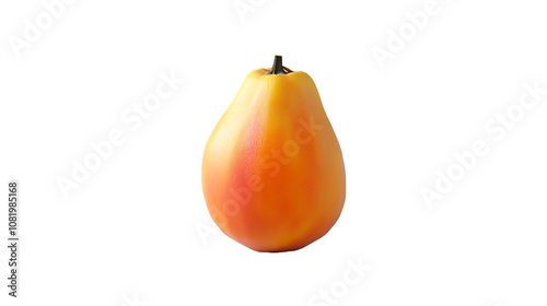 Papaya, isolated on a transparent background photo