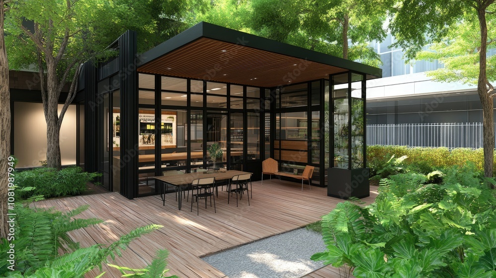 modern small industrial minimalist design style office building modern small industrial minimalist design style office building