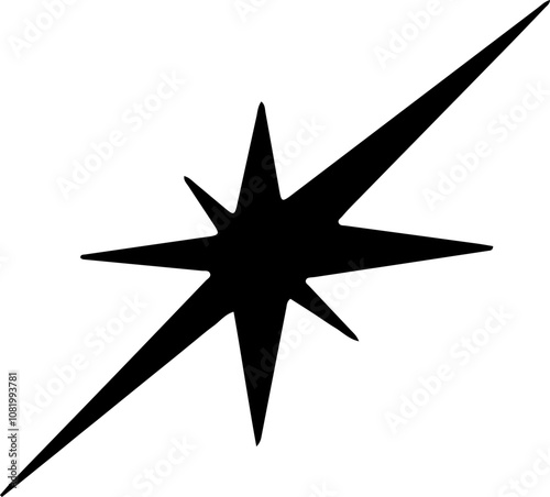 Sharp Starburst Icon for Accent