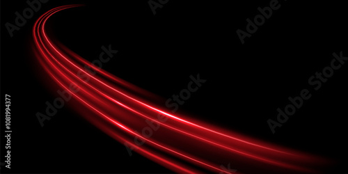 beautiful light speed line background on black background abstract design vector illustration