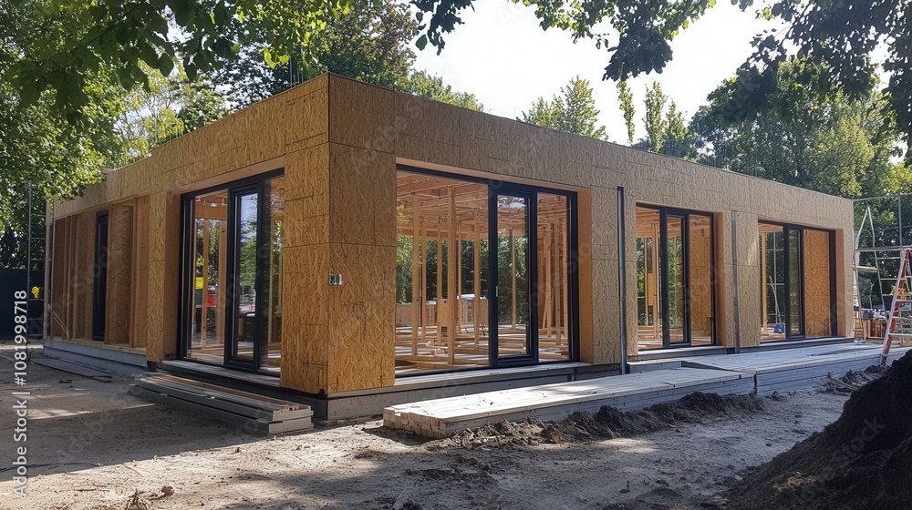Modern Construction of Eco-Friendly Building Structure Modern Construction of Eco-Friendly Building Structure