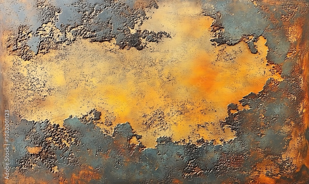 Abstract Rustic Texture with Warm Tones and Weathered Surface Abstract Rustic Texture with Warm Tones and Weathered Surface