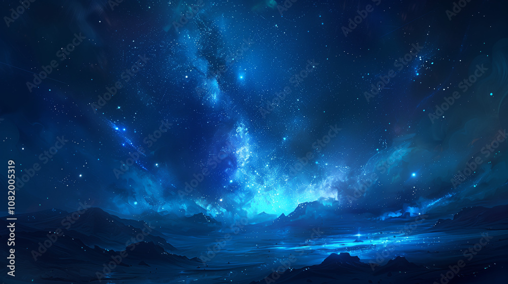 starry night sky starry night sky