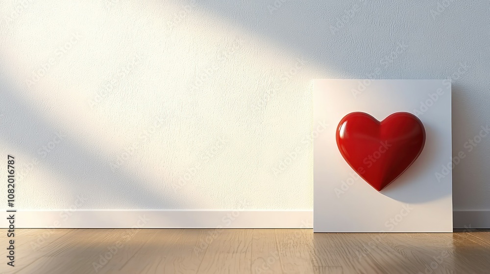 Valentine's card leaning against white wall, creating a minimalist, focused composition --ar 16:9 --quality 2 --v 6.1 Job ID: 0423617d-f316-4f35-bcd6-4035e2bbea53 Valentine's card leaning against white wall, creating a minimalist, focused composition --ar 16:9 --quality 2 --v 6.1 Job ID: 0423617d-f316-4f35-bcd6-4035e2bbea53