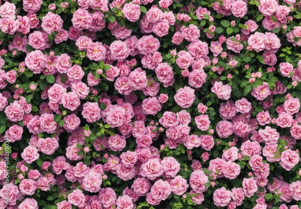 Pink Rose Floral Pattern for Background Design Pink Rose Floral Pattern for Background Design