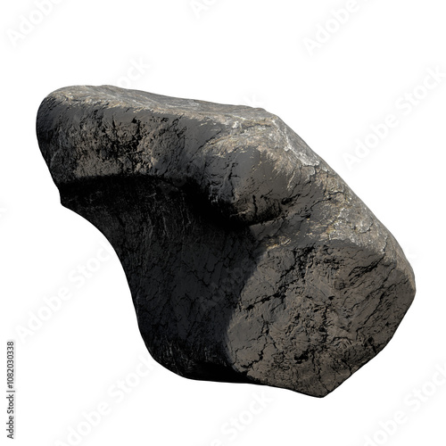 3D realsitic Rock or stones element photo