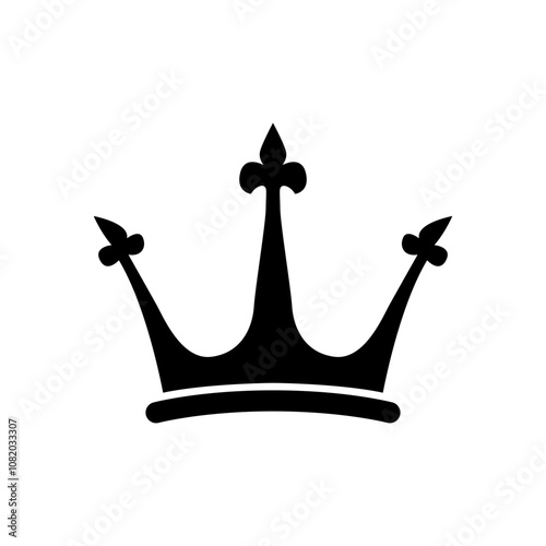 Crown Icon in trendy flat style isolated with white background. Crown symbol for your web site design, logo, app. Vector illustration