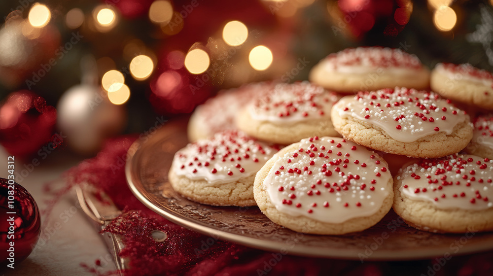 Charming Christmas Illustrations with Featuring A Festive Holiday Cookie Decorating Session With Icing And Sprinkles Charming Christmas Illustrations with Featuring A Festive Holiday Cookie Decorating Session With Icing And Sprinkles
