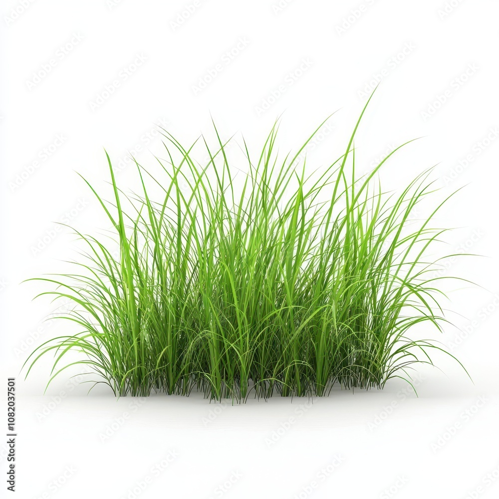 Obraz premium Lush Green Grass in Natural Setting