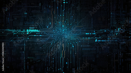 Digital background for tech