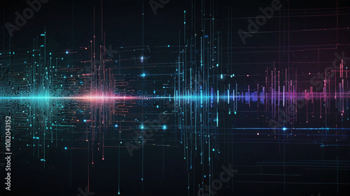 Digital background for tech