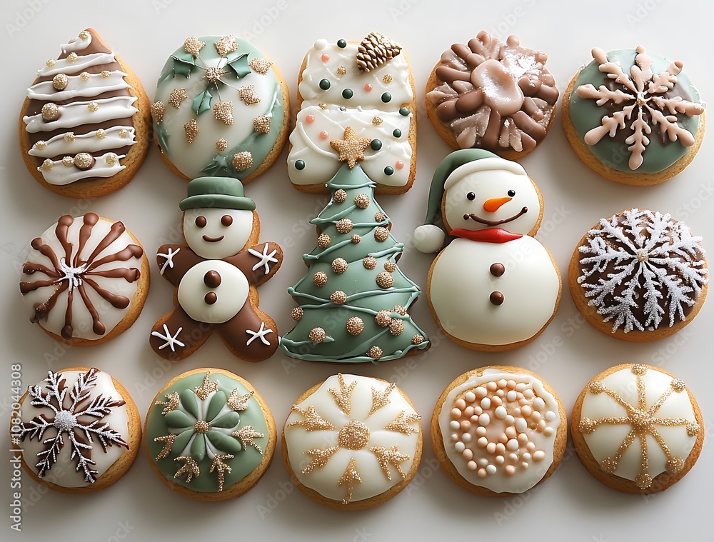 Cookies decorated with frosting Cookies decorated with frosting