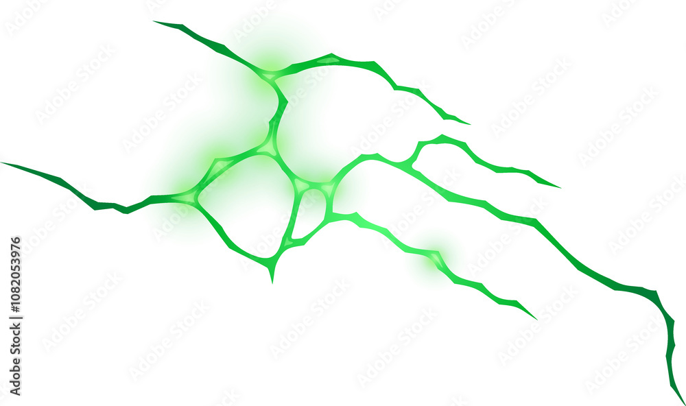 Green Thunder Effect Green Thunder Effect