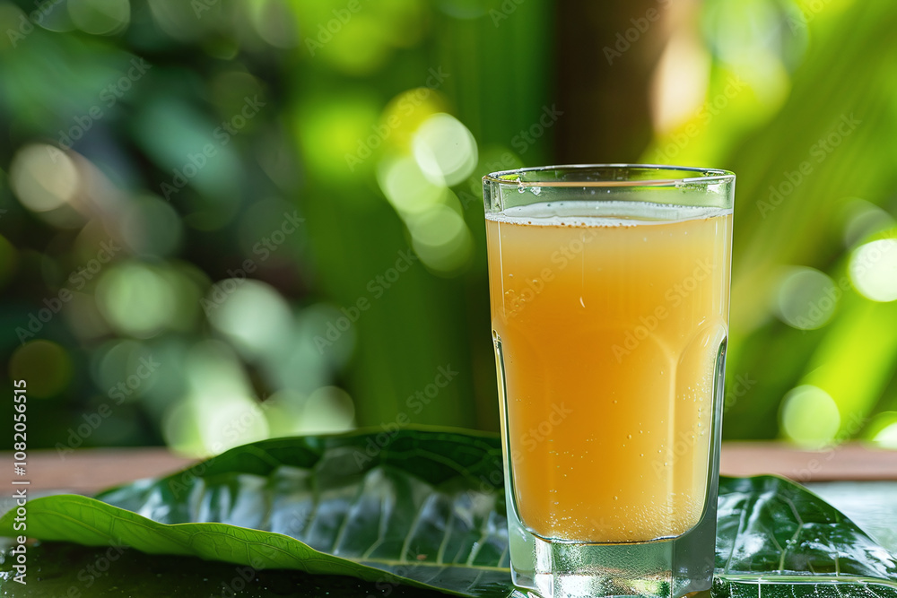 A Vibrant and Healthy Tropical Beverage A Vibrant and Healthy Tropical Beverage