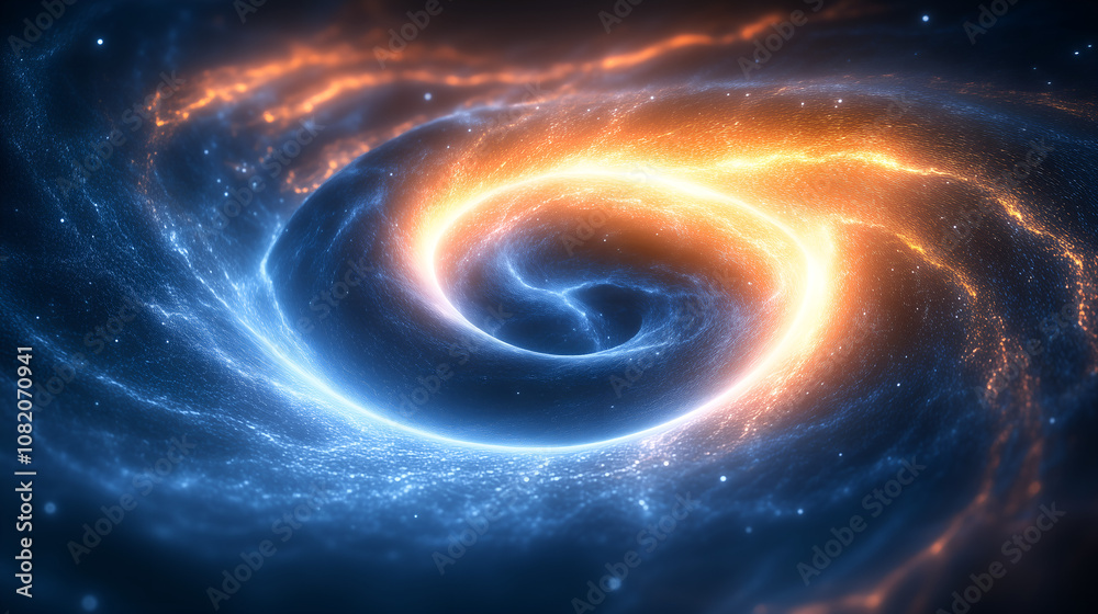 spiral galaxy in space spiral galaxy in space