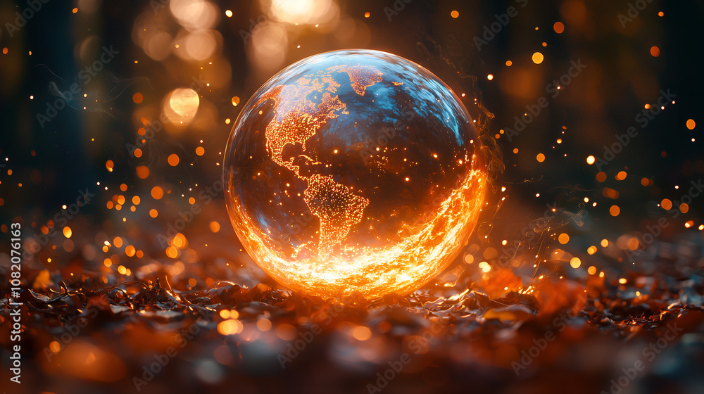 planet in space