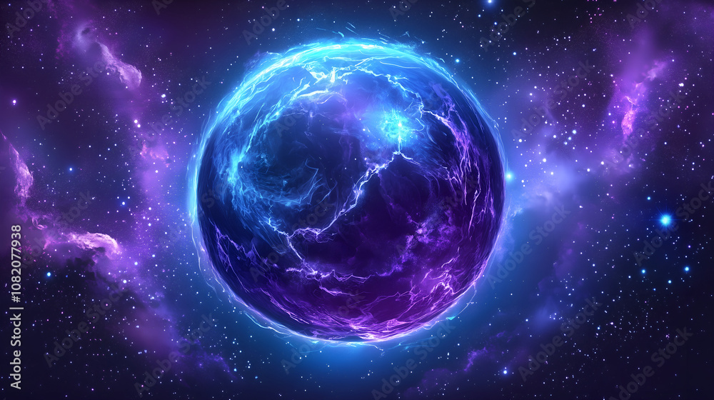 earth in space