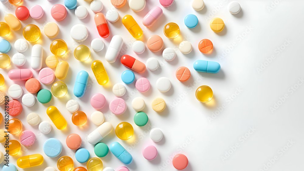 Various forms of medicine, capsules, tablets Various forms of medicine, capsules, tablets