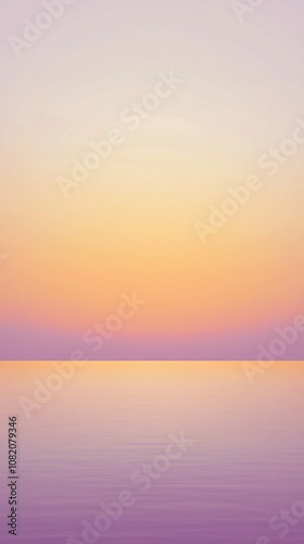 Warm Sunset Gradient Backdrop for Travel or Lifestyle Product Presentation