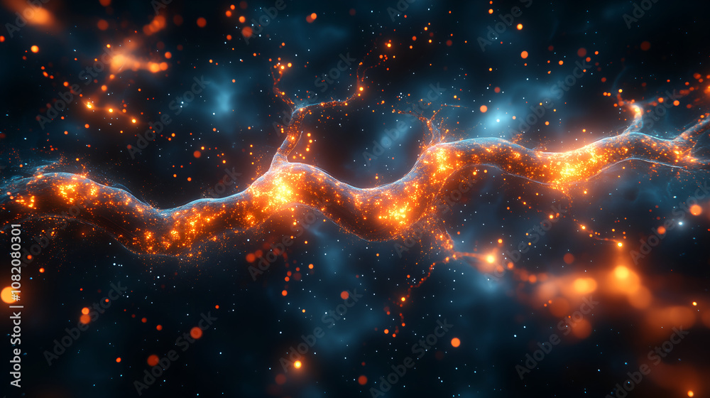 explosion of space