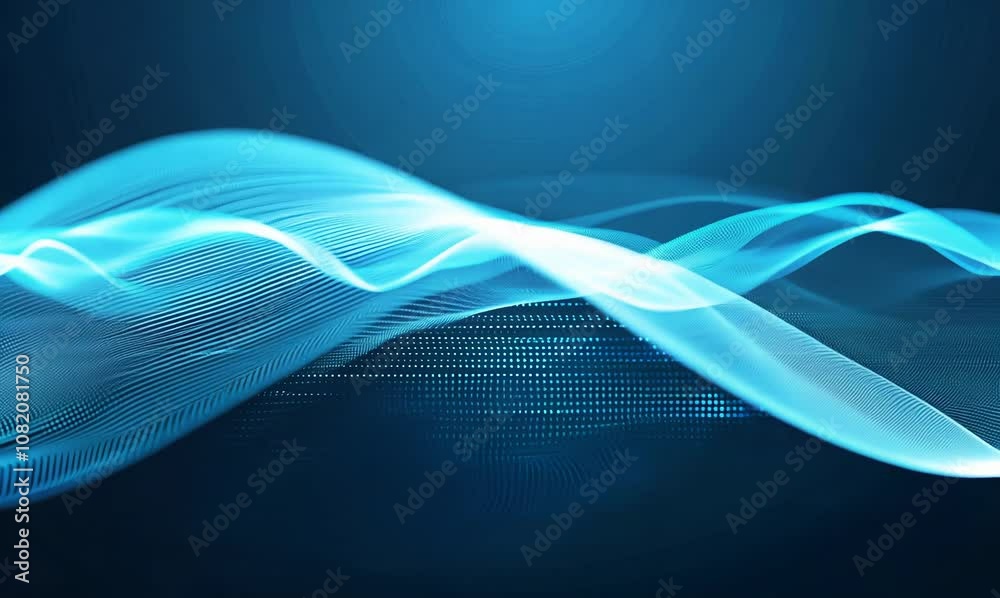 vibrant digital wave background promoting innovation and progress vibrant digital wave background promoting innovation and progress