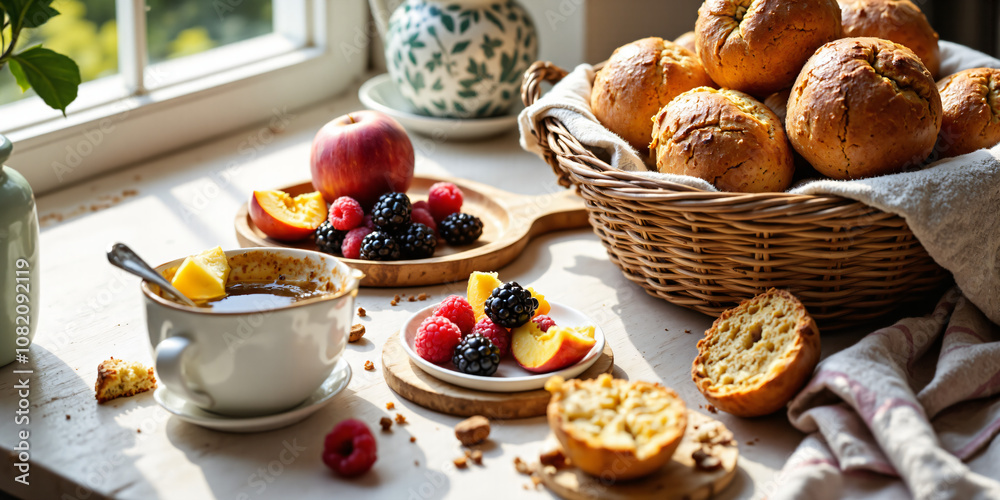 Golden Hour Breakfast: Family and Freshness Golden Hour Breakfast: Family and Freshness