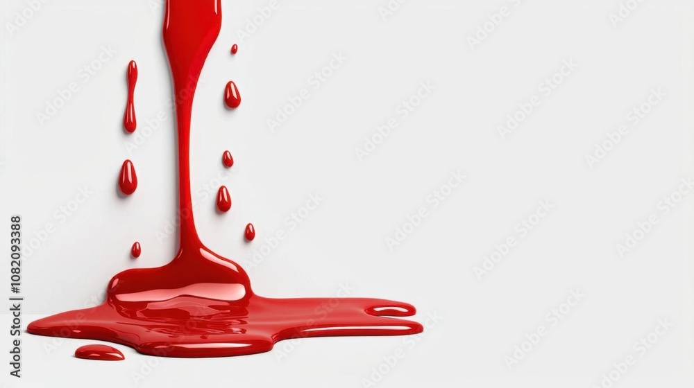 A photostock of spilled drops of thick red liquid on isolated on transparent PNG background, High Quality. A photostock of spilled drops of thick red liquid on isolated on transparent PNG background, High Quality.
