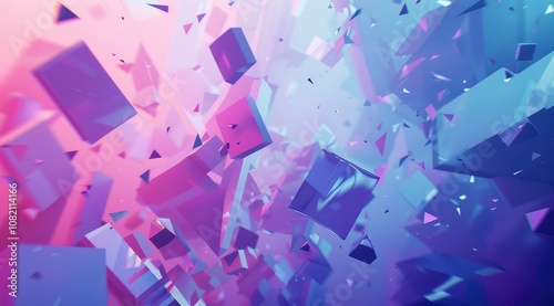 abstract smooth hologram color foil background 