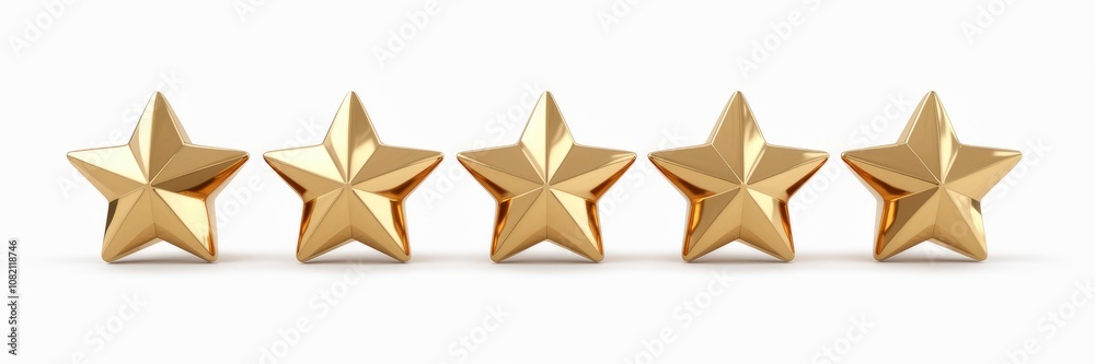 Five Golden Stars: Excellence personified. A row of five gleaming golden stars symbolizes top ratings, ultimate quality, and exceptional performance. Perfect for showcasing premium services, products. Five Golden Stars: Excellence personified. A row of five gleaming golden stars symbolizes top ratings, ultimate quality, and exceptional performance. Perfect for showcasing premium services, products.
