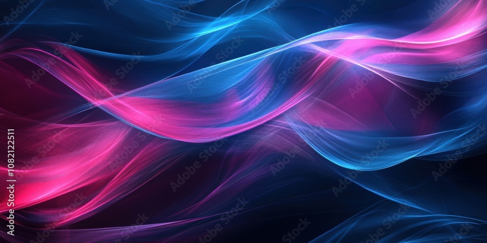 Fototapeta premium digital background for network abilities, technological processes. pimk and blue colors