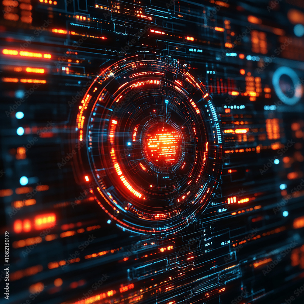 Technology and Stock Market Background Technology and Stock Market Background